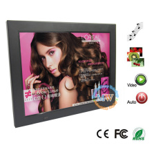 12.1 Inch Digital Picture Frame with Card Reader, USB, MP3 and Video Player
